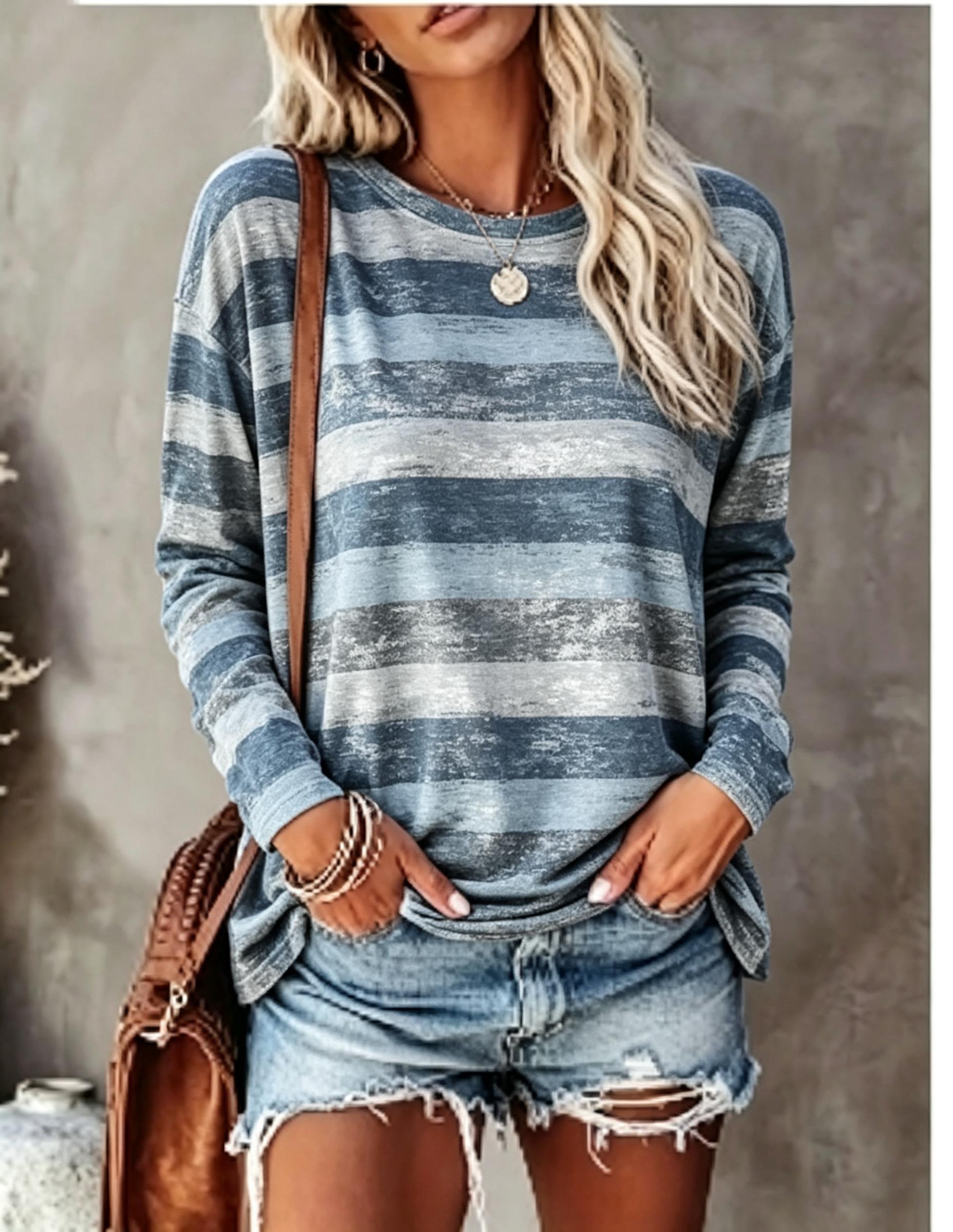 Women Long Sleeve T‑Shirt Vint - огляд і ціна T-Shirts