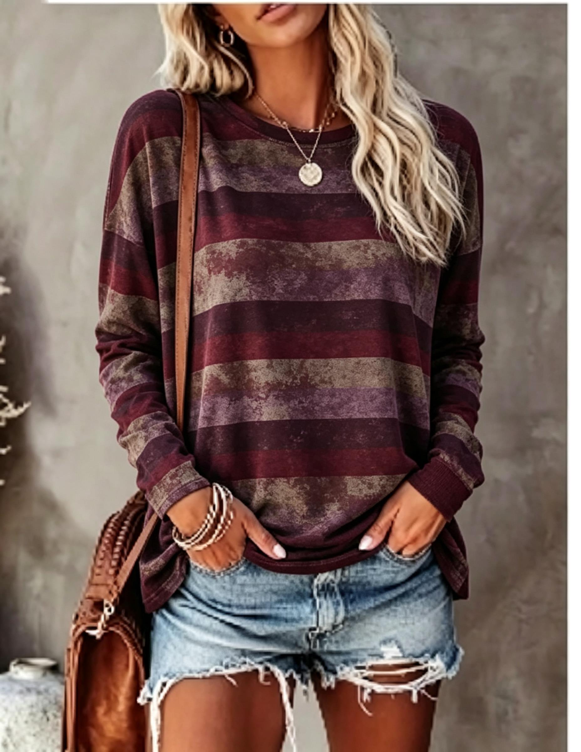 Women Long Sleeve T‑Shirt Vint - огляд і ціна T-Shirts