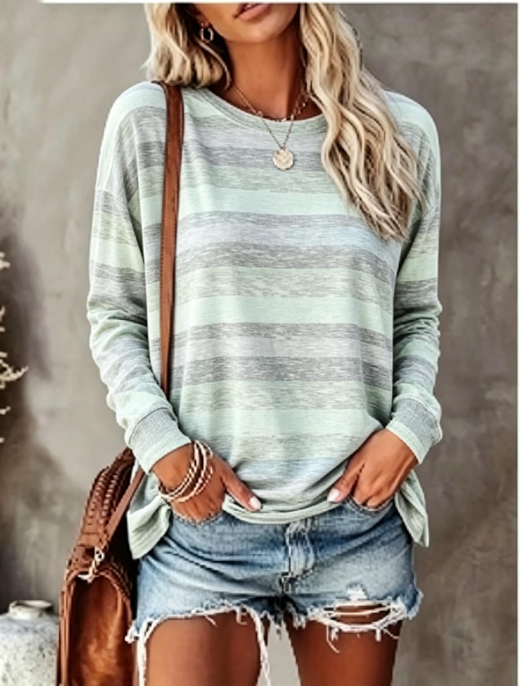Women Long Sleeve T‑Shirt Vint - огляд і ціна T-Shirts