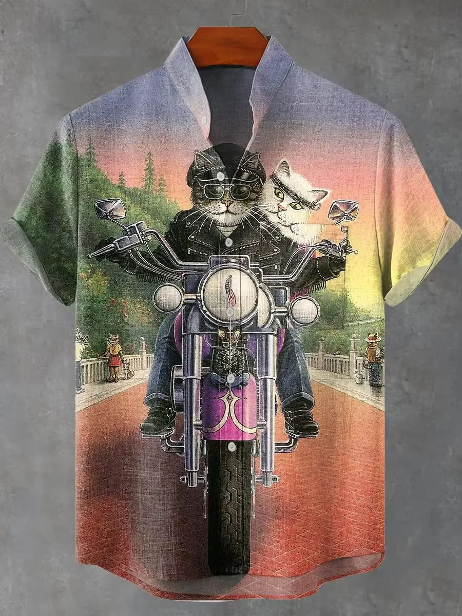 Men's Hawaiian Short Sleeve Sh - огляд і ціна Vintage Hawaiian Floral Shirt