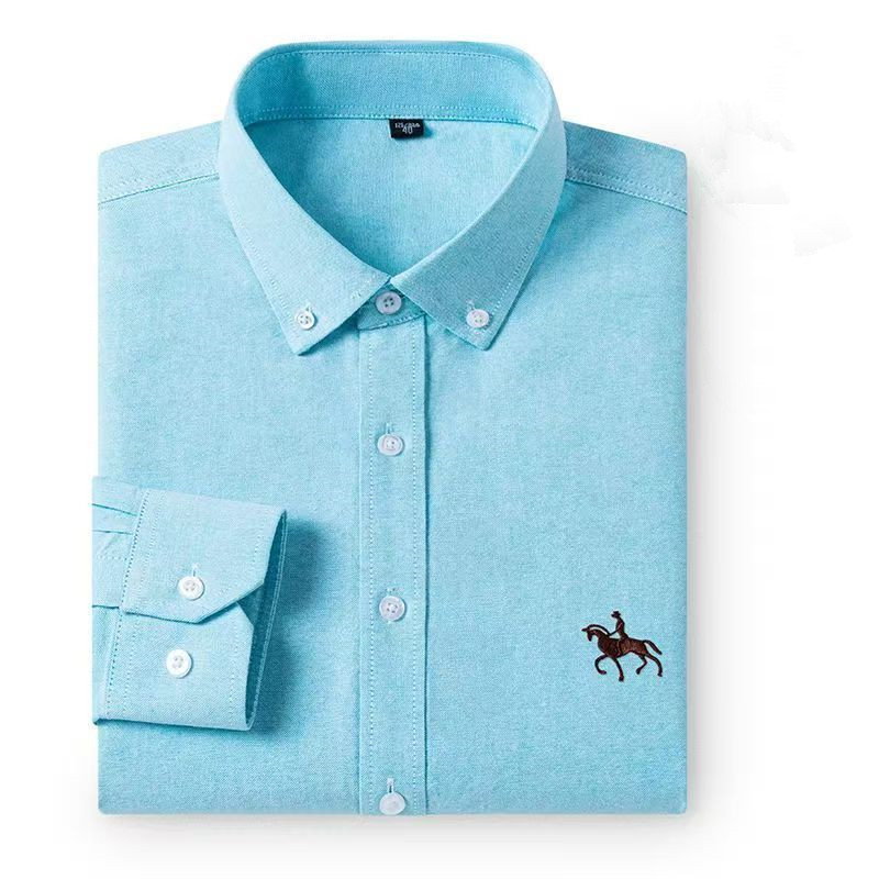 100% Cotton Men's Oxford Shirt - огляд і ціна Oxford Cotton Casual Shirt Business