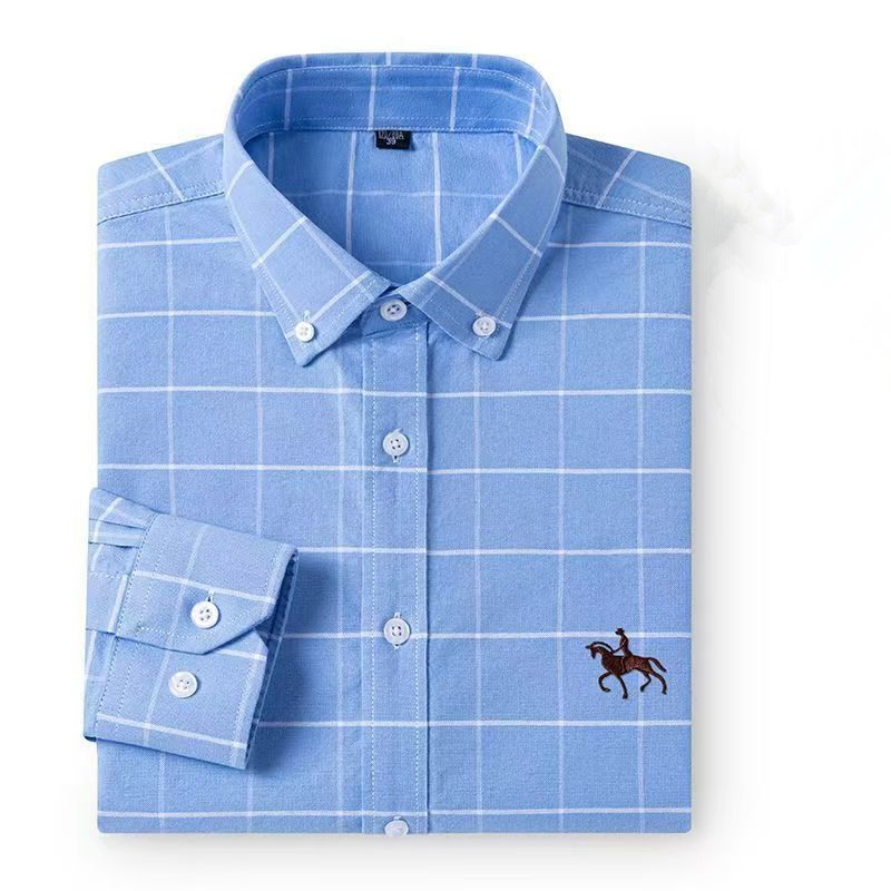 100% Cotton Men's Oxford Shirt - огляд і ціна Oxford Cotton Casual Shirt Business