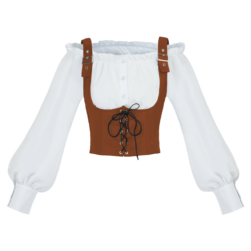 Retro Western Style Women Blou - огляд і ціна Shirts